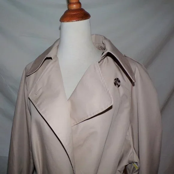 TOPSHOP Cortez Classic Lined Long Trench Coat NEW - Picture 8 of 11